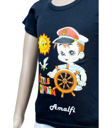 t-shirt-bambino-blu-little-captain-3 t shirt bambino blu little captain 3