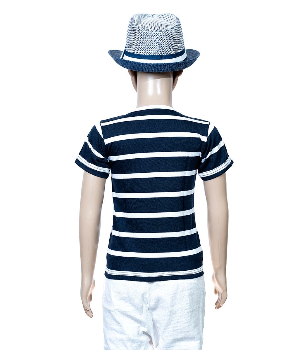 t shirt bambino rigato 4