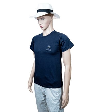 t-shirt-blu-adulti-girocollo