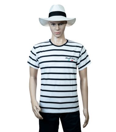 Home 3 t shirt bianco blu rigato adulto amalfi coast1