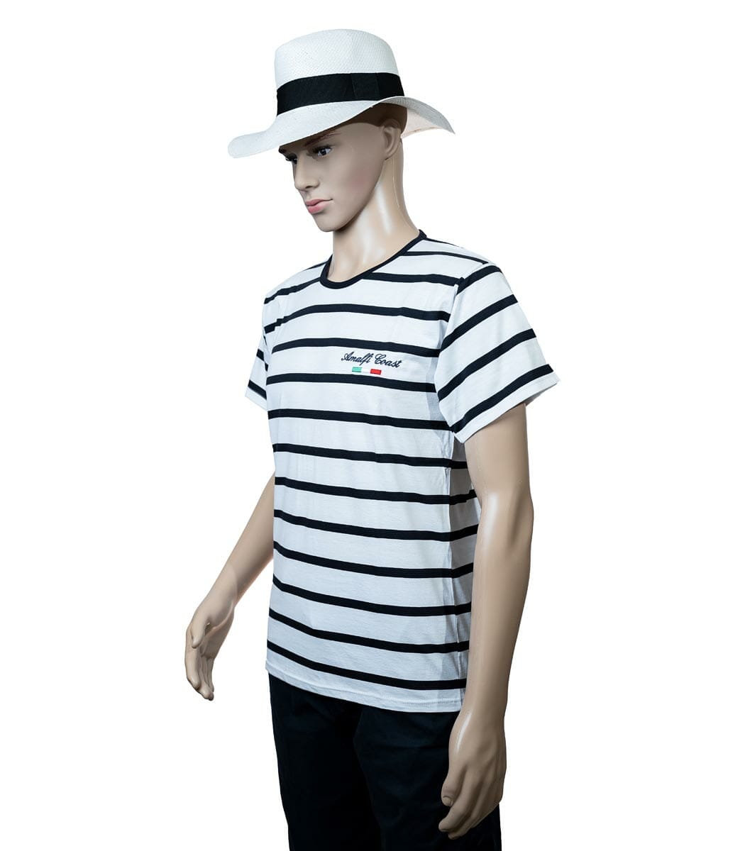 t shirt bianco blu rigato adulto amalfi coast2