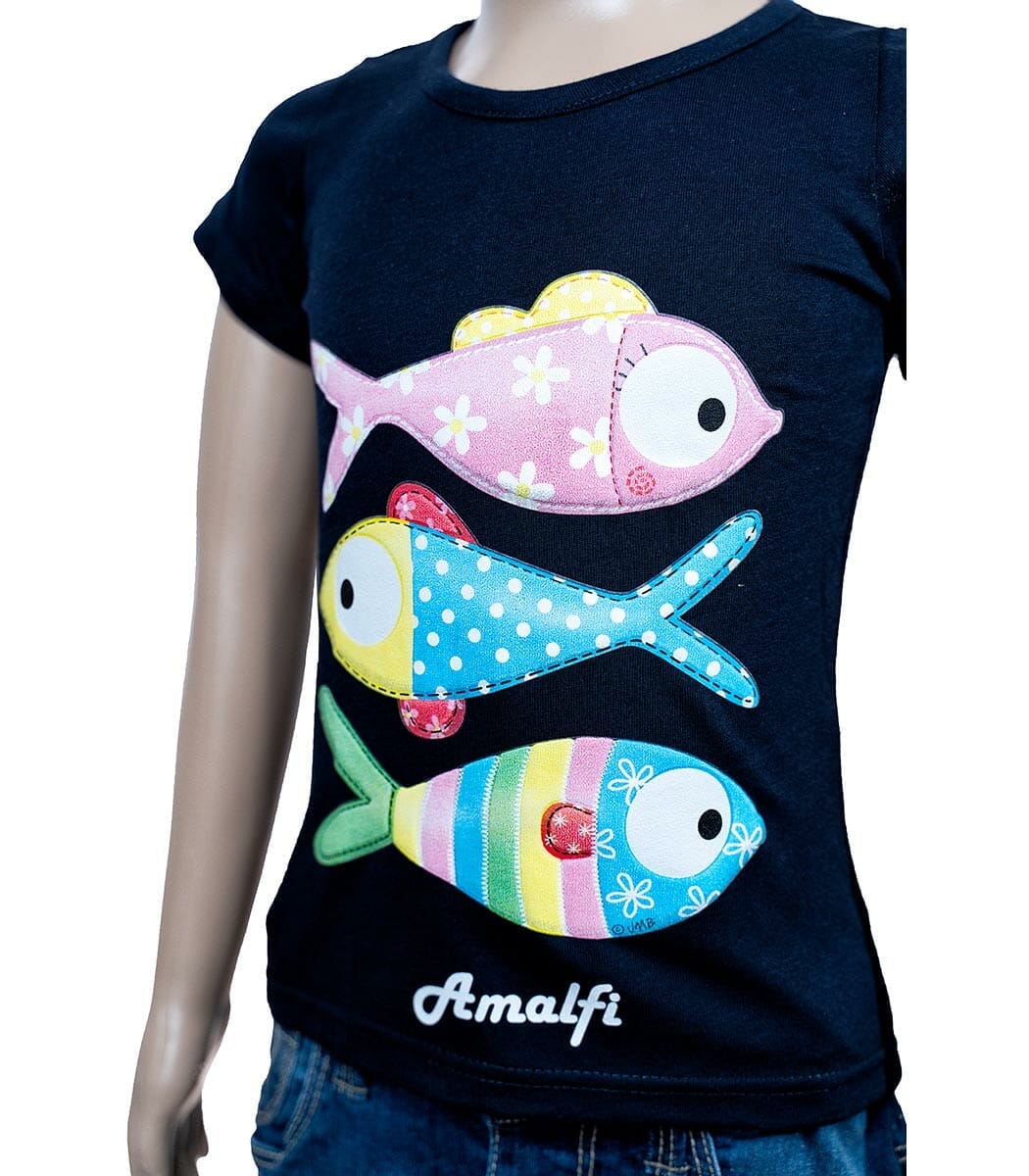 t shirt bimba bul pesci colorati3